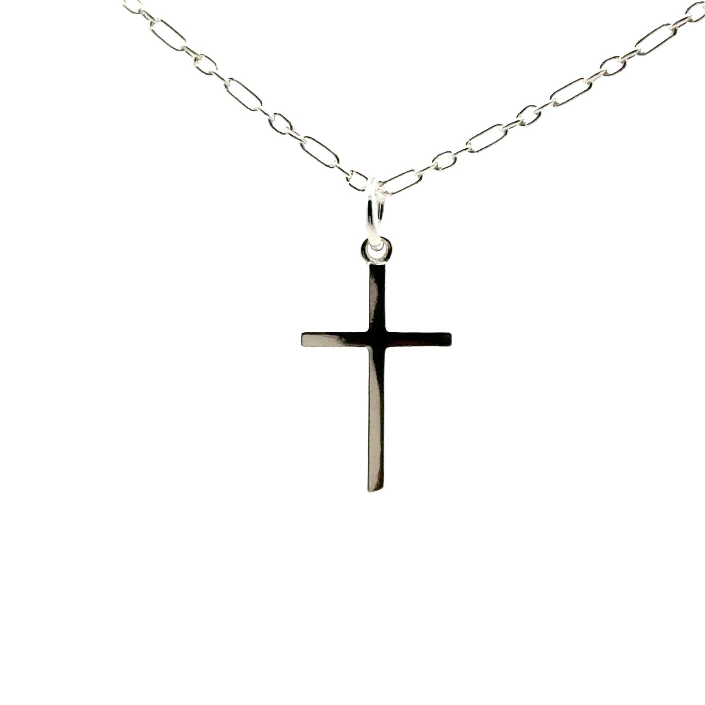925 Sterling Silver Cross Charm