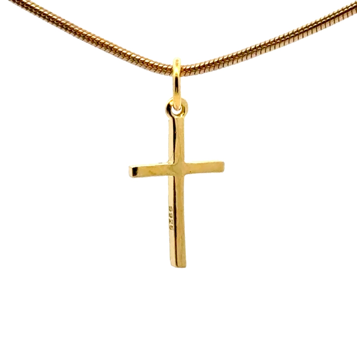 925 Sterling Silver Cross Charm