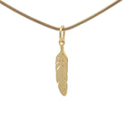 925 Sterling Silver Feather Charm