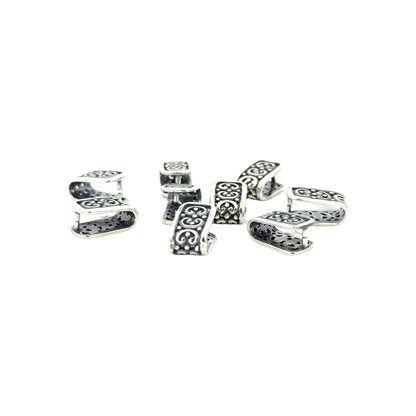 925 Sterling Silver Pinch Bail