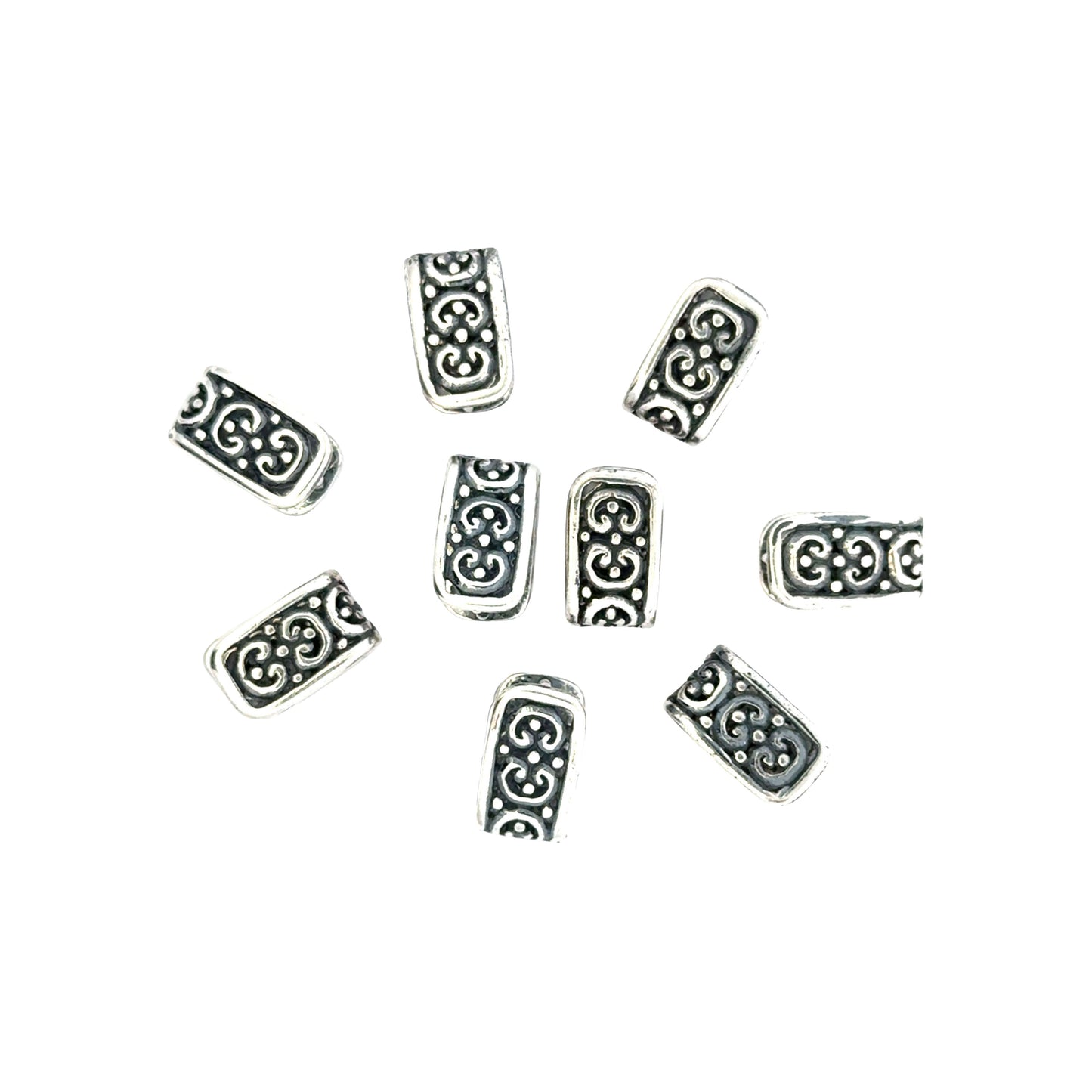 925 Sterling Silver Pinch Bail