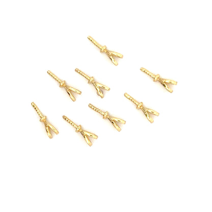 925 Sterling Silver Pack of 2 Peg Bail