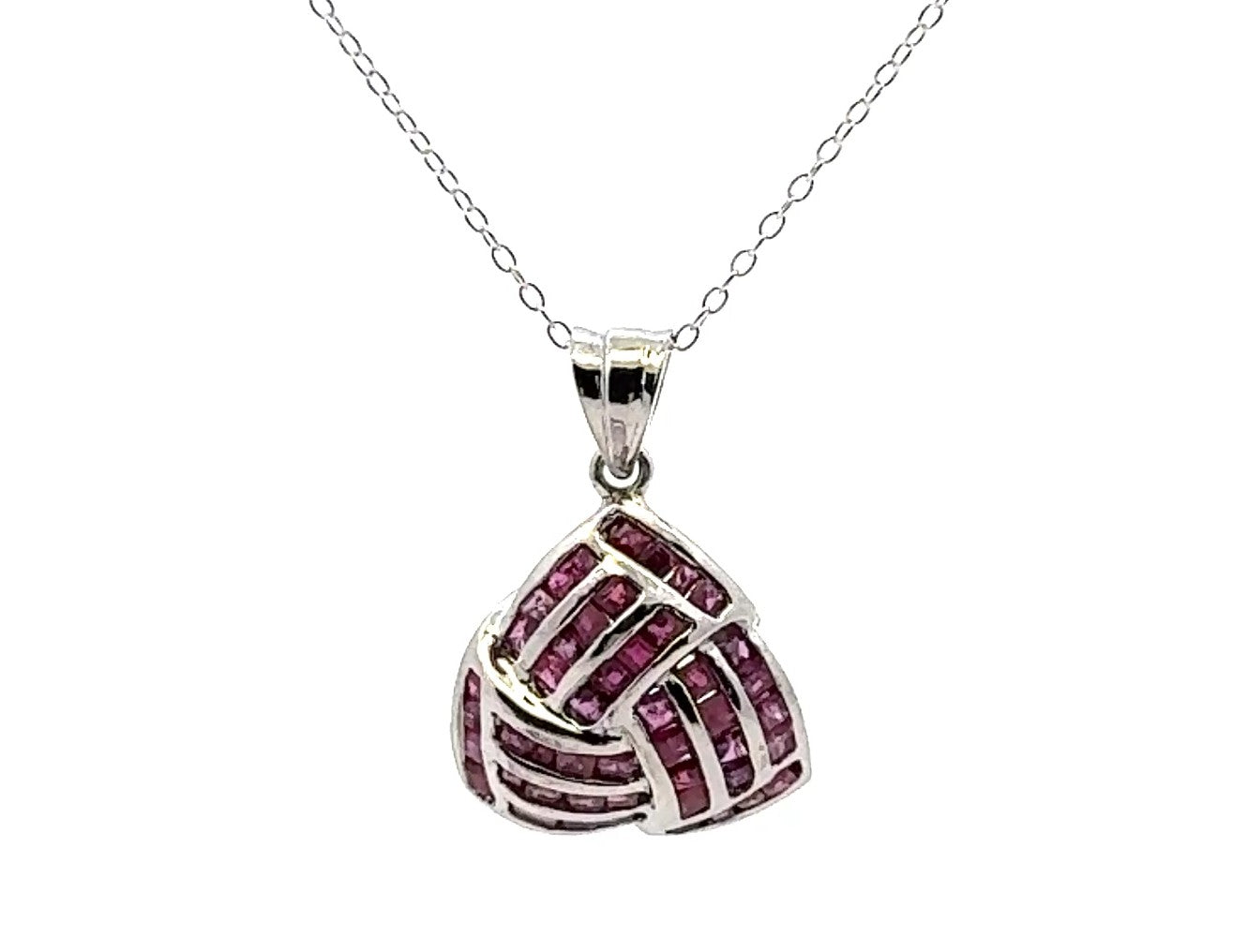 Ruby Jewelry Set