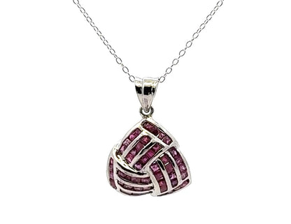 Ruby Jewelry Set