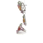 Ruby & Sapphire Jewelry Set