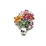 Ruby & Sapphire Jewelry Set