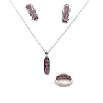 Ruby Jewelry Set