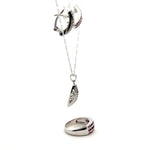 Ruby Jewelry Set