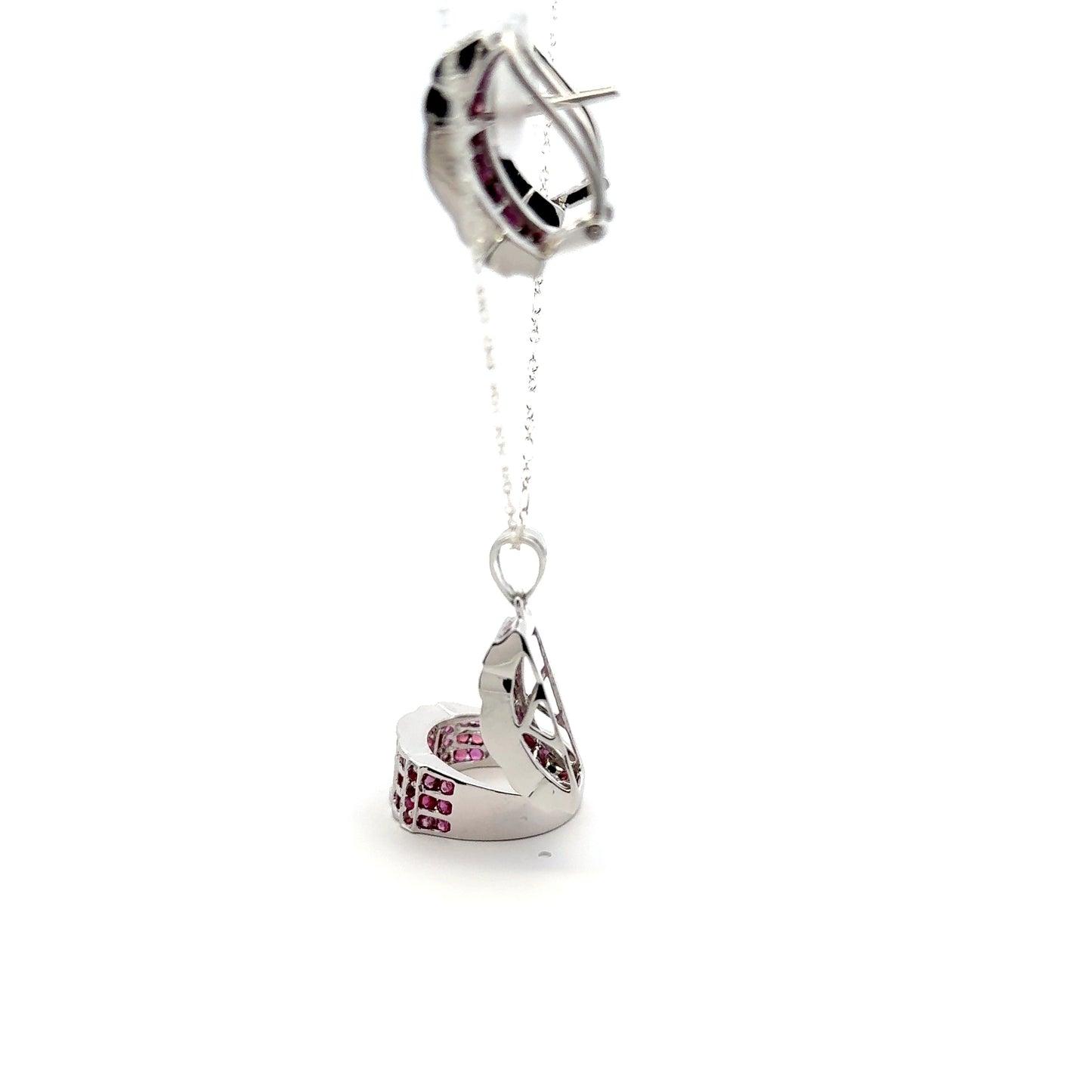 Ruby Jewelry Set