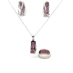 Ruby Jewelry Set