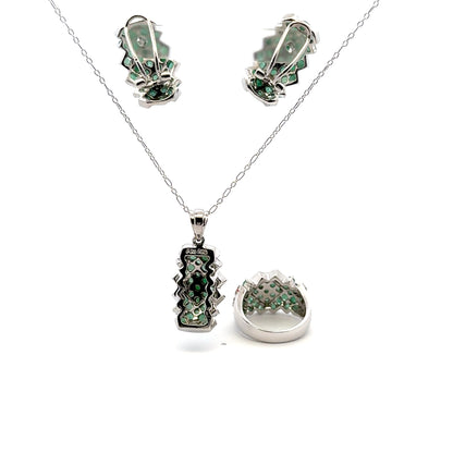Jewelry Set: Emerald
