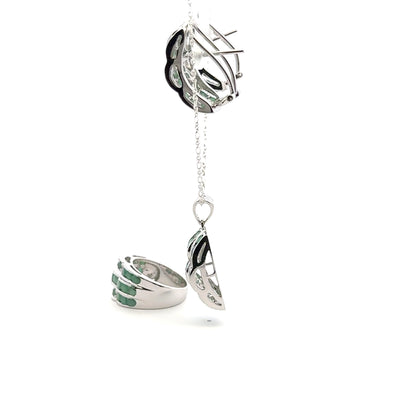 Jewelry Set: Emerald
