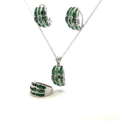 Jewelry Set: Emerald