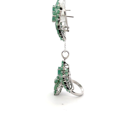 Emerald Jewelry Set