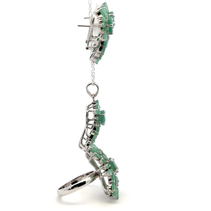 Emerald Jewelry Set