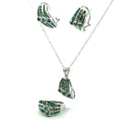 Emerald Jewelry Set