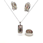 Ruby & Sapphire Jewelry Set