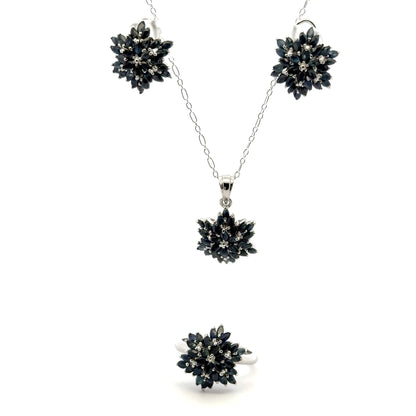 Sapphire Jewelry Set