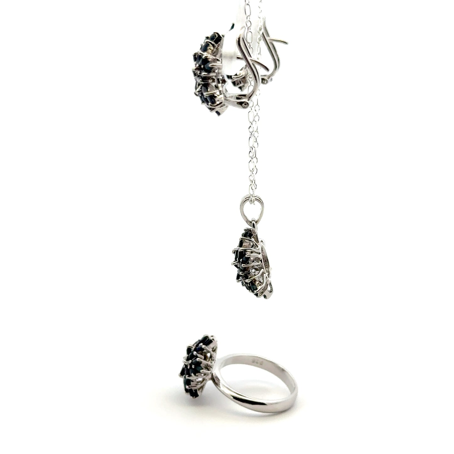 Sapphire Jewelry Set