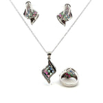 Jewelry Set: Ruby, Sapphire & Emerald Set (Multi-Gemstone Jewelry)