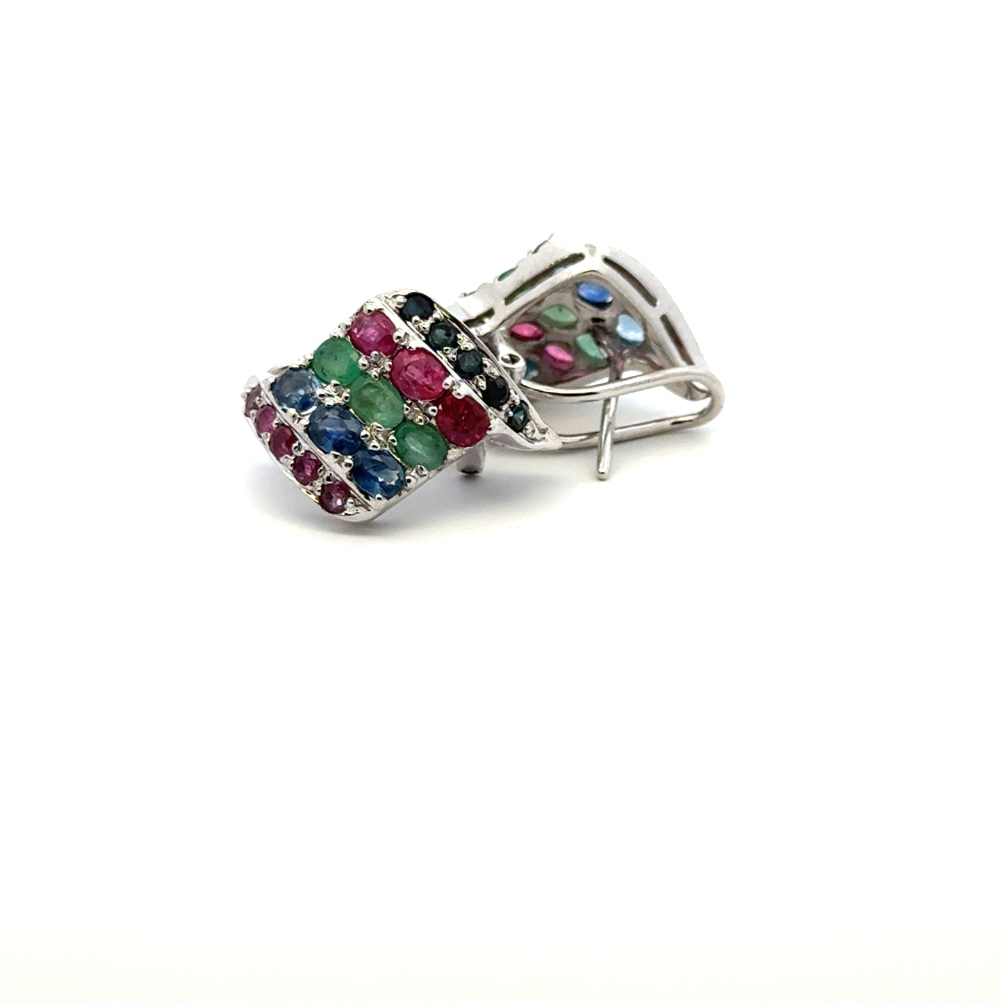 Jewelry Set: Ruby, Sapphire & Emerald Set (Multi-Gemstone Jewelry)