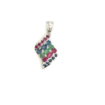 Jewelry Set: Ruby, Sapphire & Emerald Set (Multi-Gemstone Jewelry)