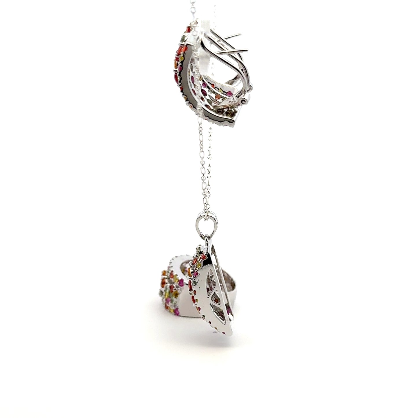 Ruby & Sapphire Jewelry Set