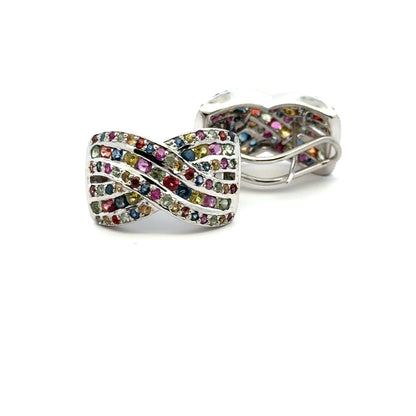 Ruby & Sapphire Jewelry Set