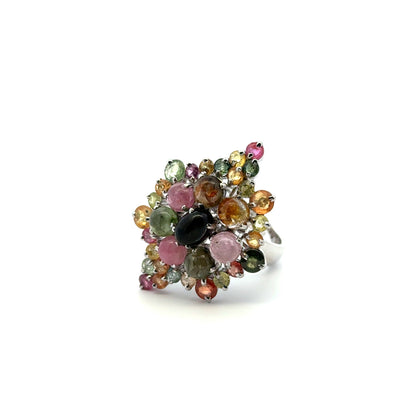 Jewelry Set: Multicolor Tourmaline