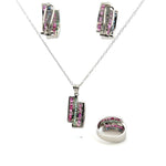 Ruby, Sapphire & Emerald Set