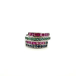 Ruby, Sapphire & Emerald Set