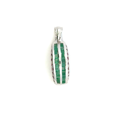 Jewelry Set: Ruby & Emerald (Multi-Gemstone Jewelry)