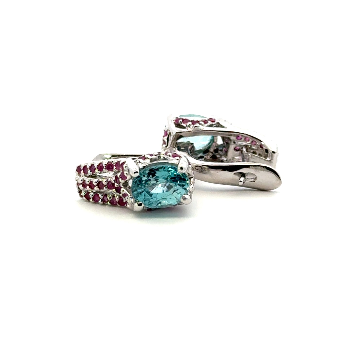 Ruby & Zircon Jewelry Set