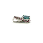 Ruby & Zircon Jewelry Set