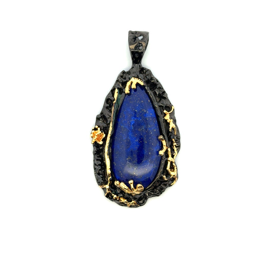 Lapis Lazuli Pendant, One-Of-A-Kind