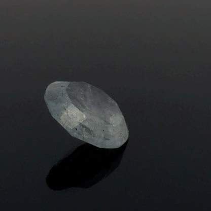 Blue Rutilated Quartz Faceted Stone