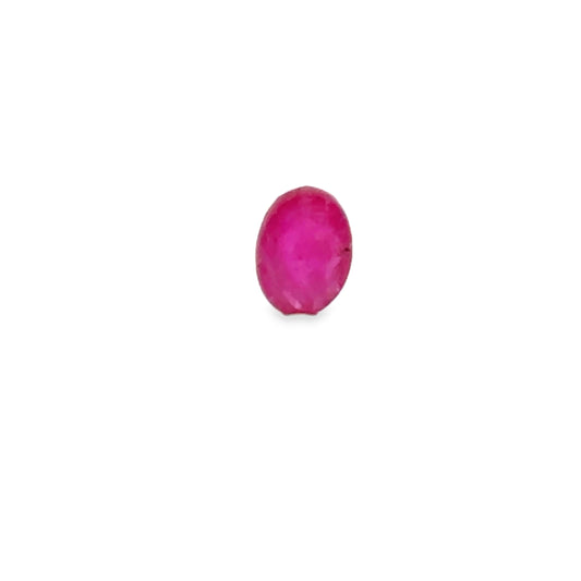 Ruby Faceted Stone