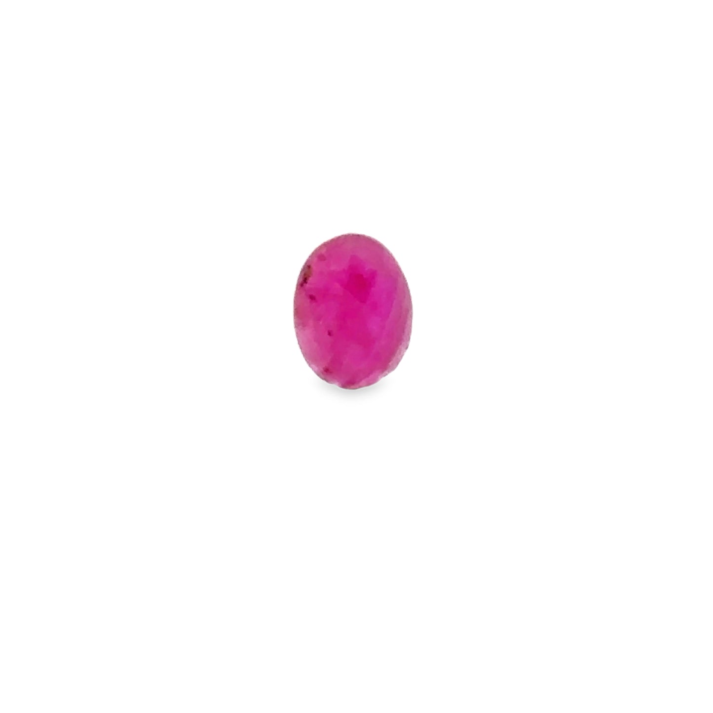 Ruby Faceted Stone