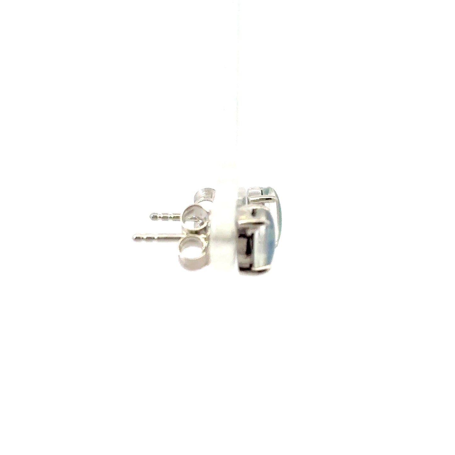 Australian Triplet Diamond Shaped Opal Earrings – Elegant Handcrafted Gemstone Jewelry