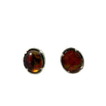 Ammolite Earrings – Rare and Radiant Natural Stone Accessory