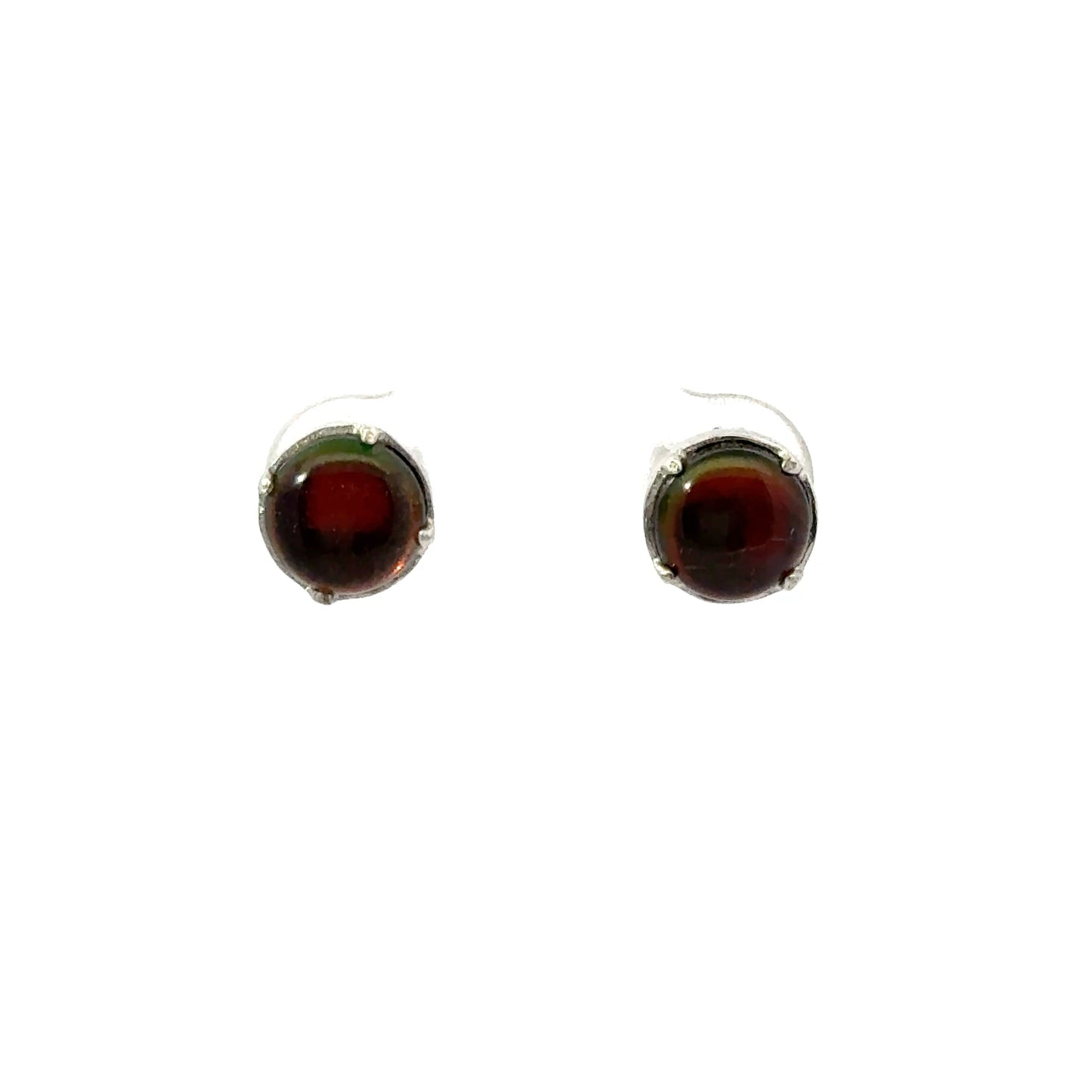 Ammolite Earrings – Rare and Radiant Natural Stone Accessory