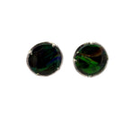 Ammolite Earrings – Rare and Radiant Natural Stone Accessory