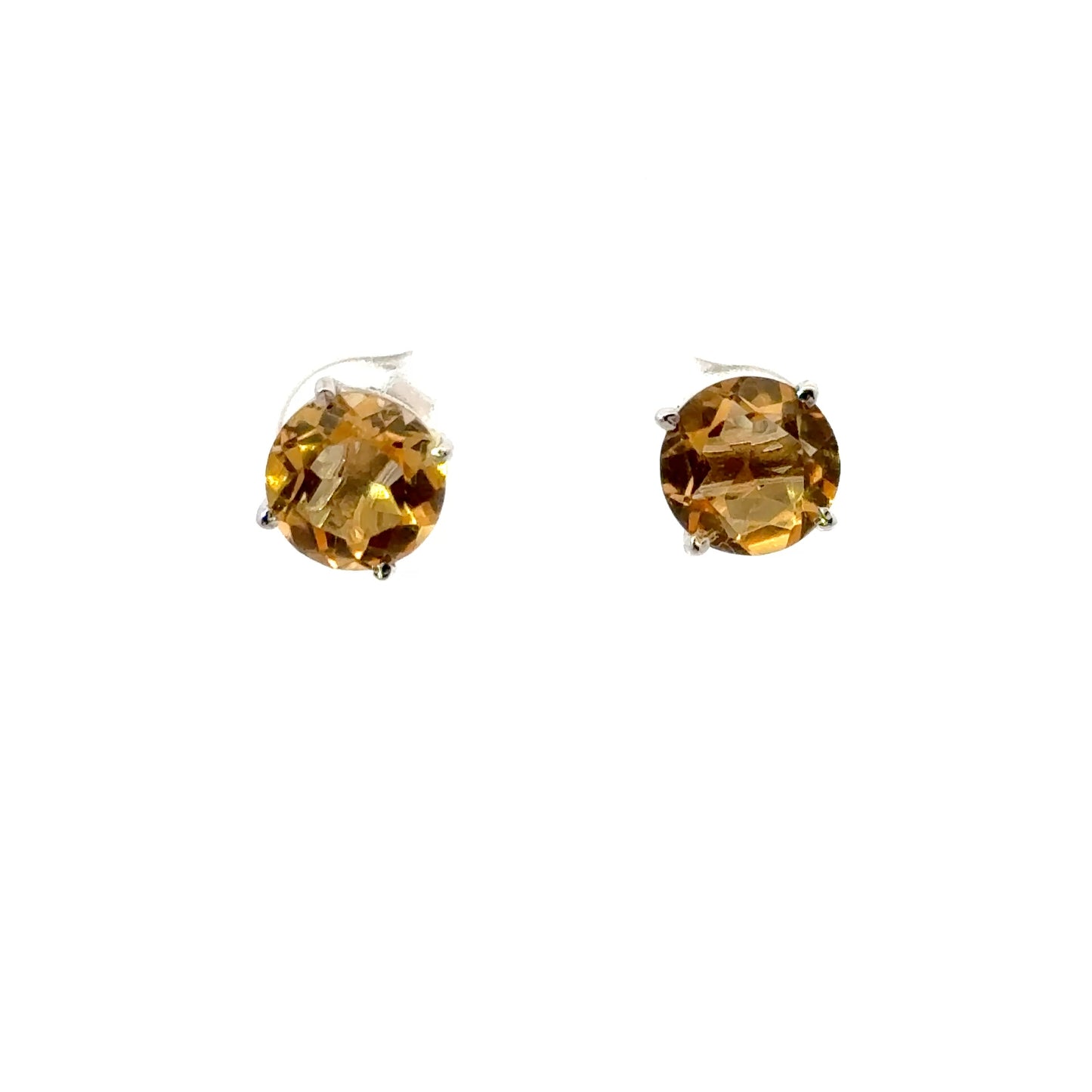 Madeira Citrine Earrings – Radiant Amber Gemstone Jewelry for Timeless Elegance