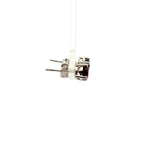 Garnet Rounded-Shaped Earrings – Natural Gemstone Jewelry for Passion and Confidence