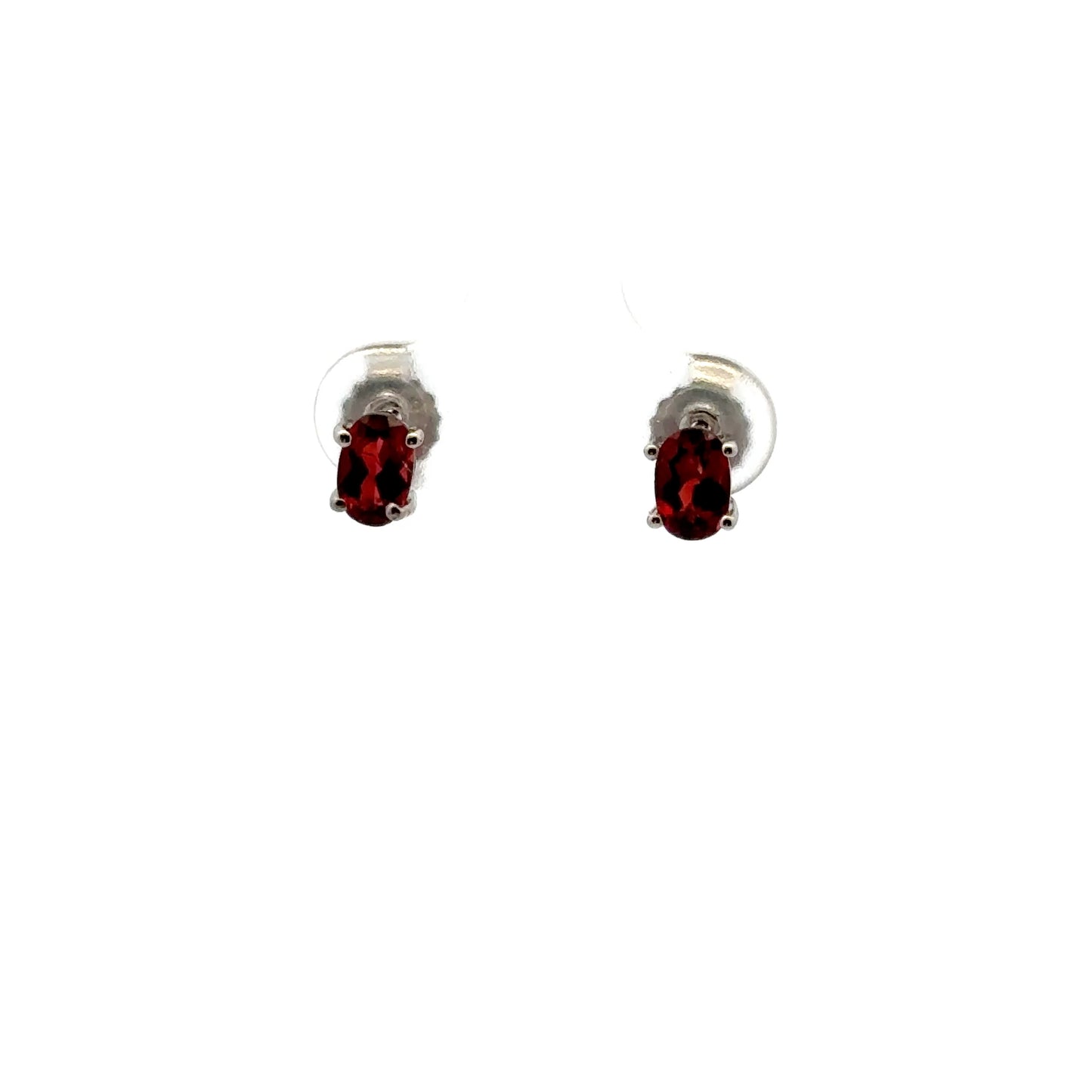Garnet Diamond Shaped Earrings – Artisan Jewelry Featuring Bold, Radiant Color