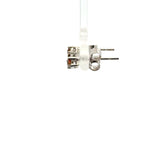 Garnet Diamond Shaped Earrings – Artisan Jewelry Featuring Bold, Radiant Color