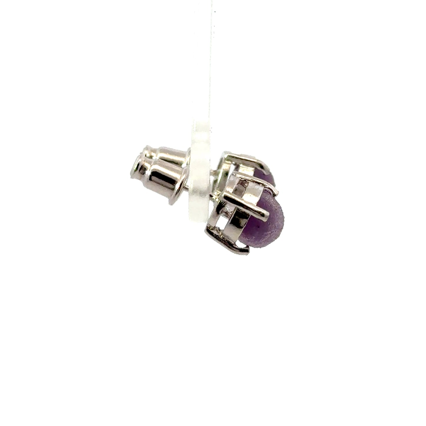 Grape Agate Earrings – Unique Natural Gemstone Jewelry