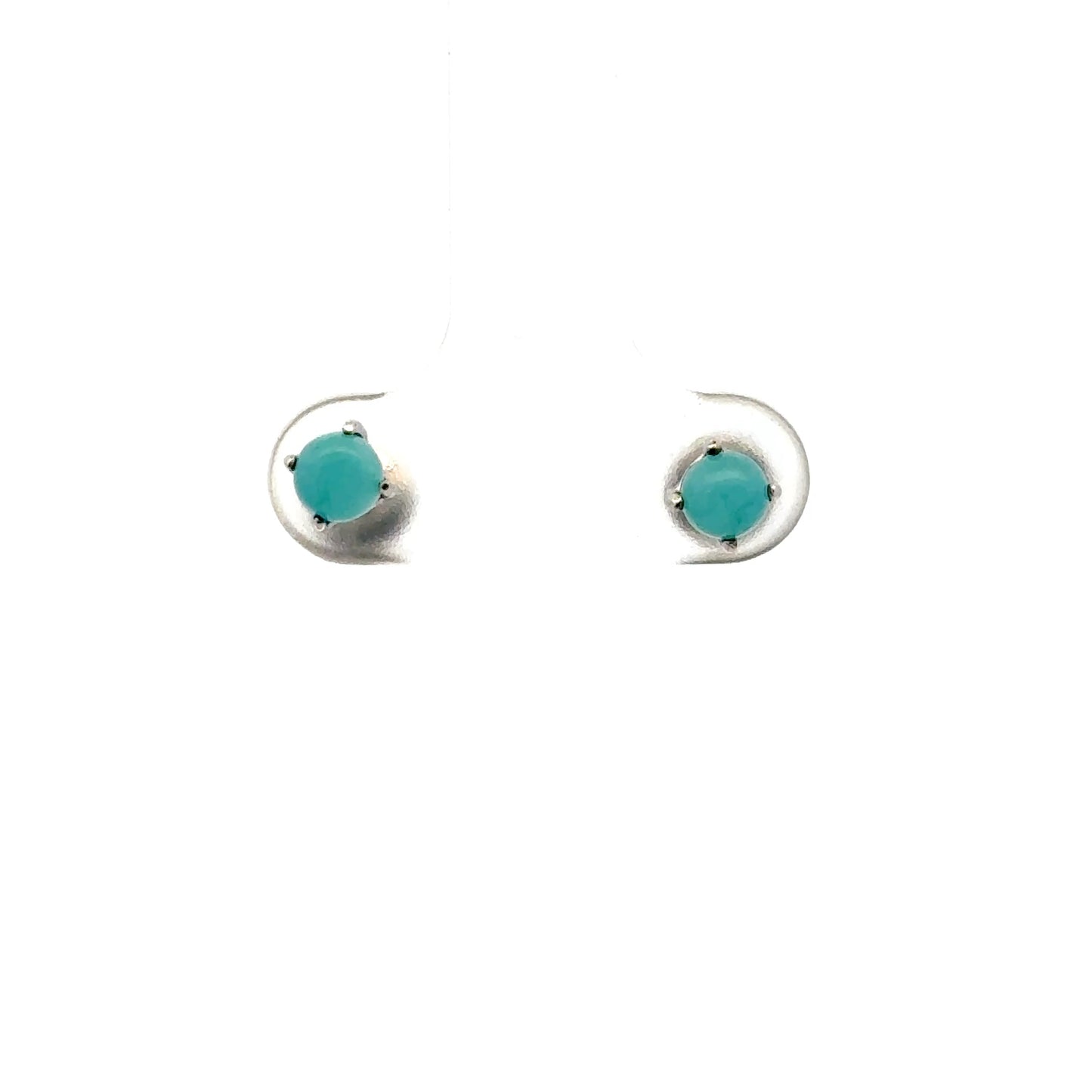 Sterling Silver 925 Amazonite Earrings AAAA – Elegant Handpicked Gemstone Jewelry
