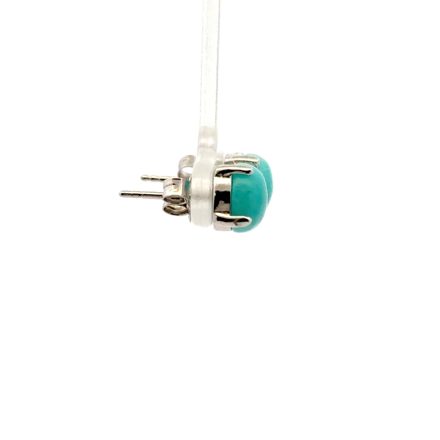 Sterling Silver 925 Amazonite Earrings AAAA – Elegant Handpicked Gemstone Jewelry