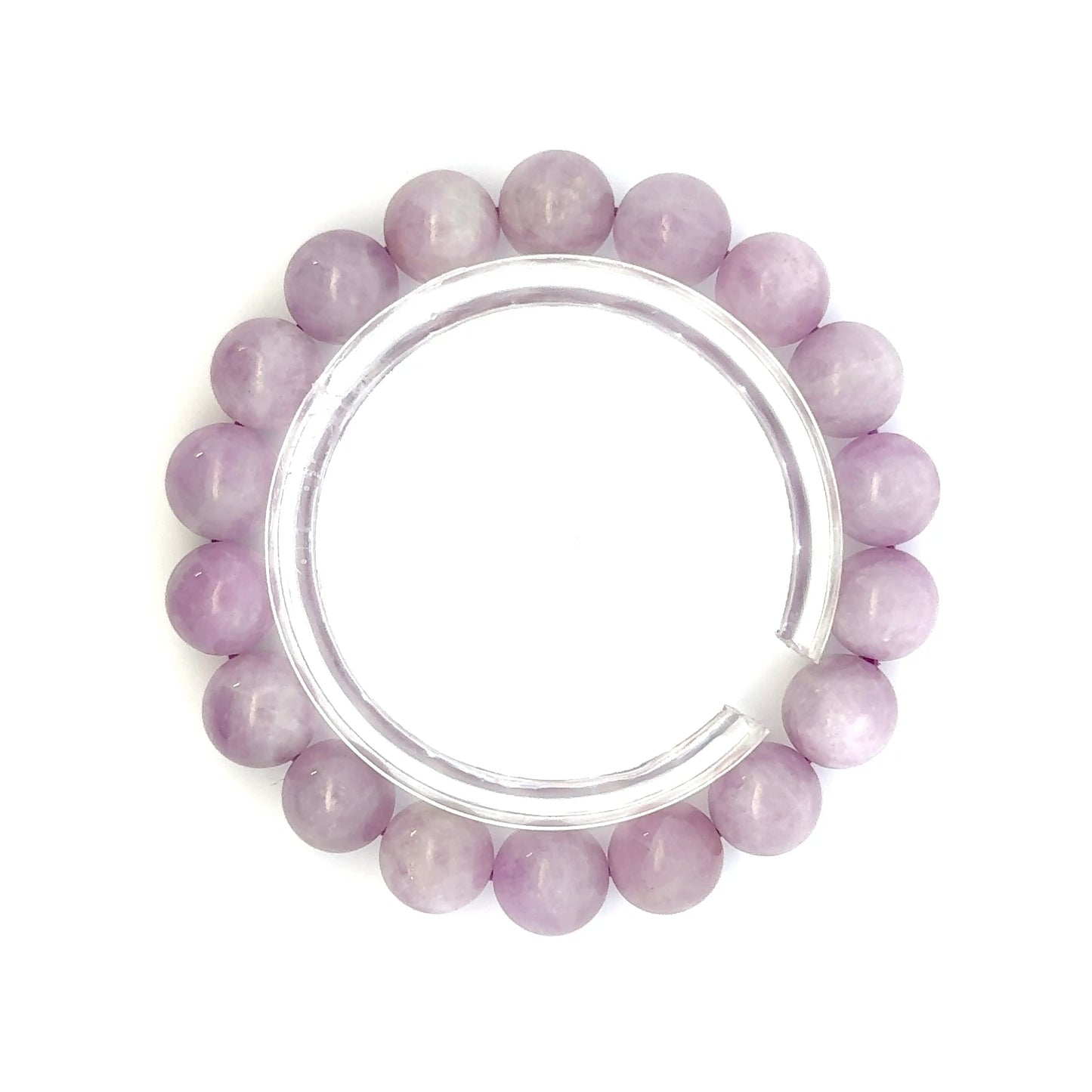 AA Kunzite Beaded Bracelet – Unique Pink Crystal Jewelry